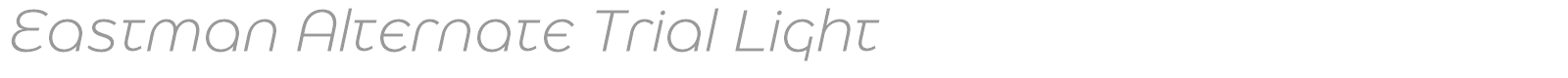 Eastman Alternate font preview