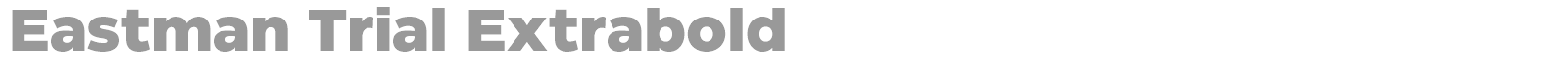 Eastman font preview