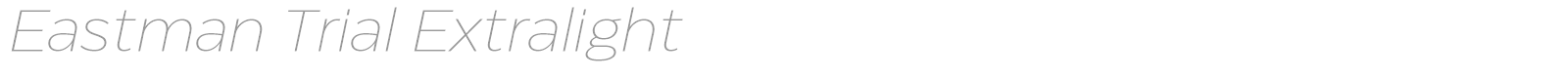 Eastman font preview
