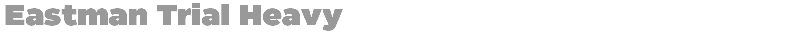 Eastman font preview