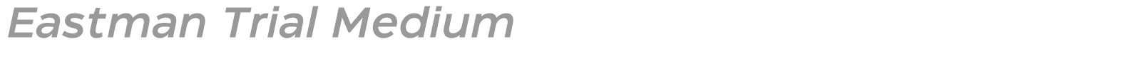Eastman font preview