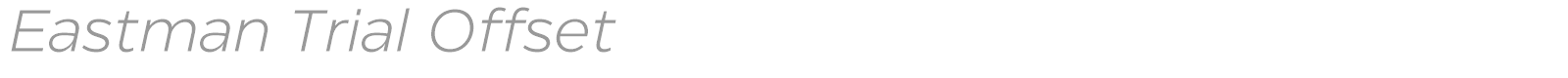 Eastman font preview