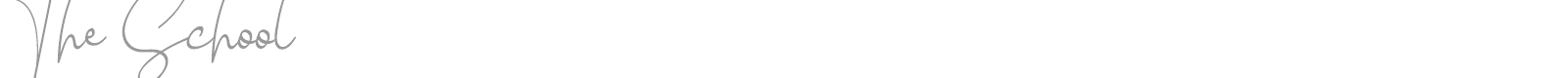 The School font preview