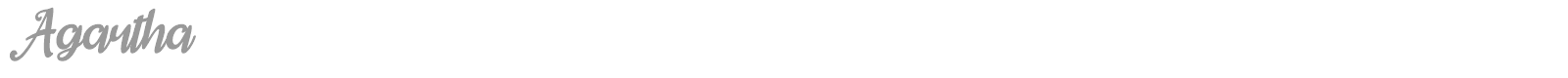 Agartha font preview