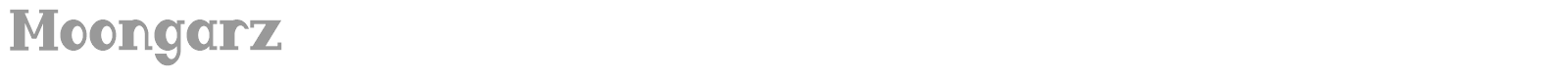Moongarz font preview