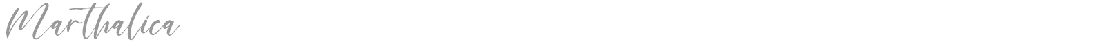 Marthalica font preview