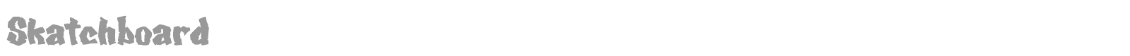 Skatchboard font preview