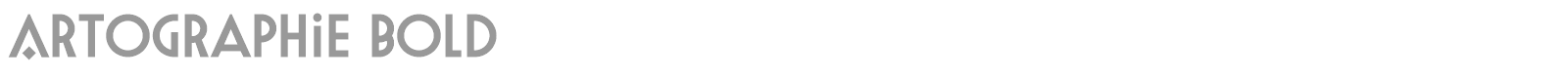 Artographie font preview
