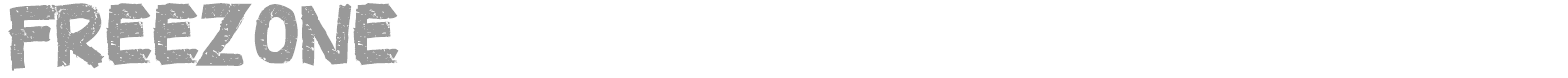 Freezone font preview