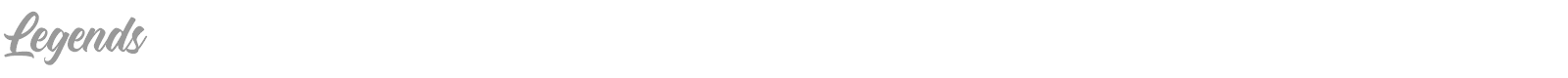 Legends font preview
