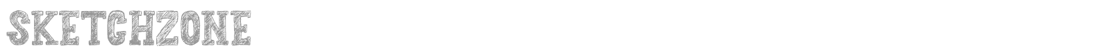 Sketchzone font preview