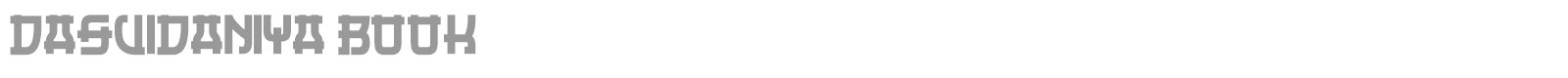 Dasvidaniya Book font preview