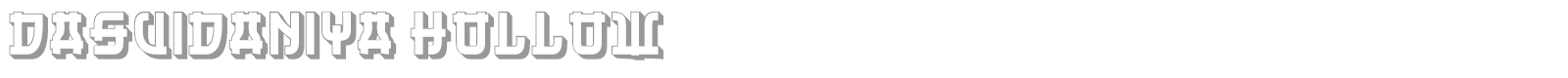 Dasvidaniya Book font preview