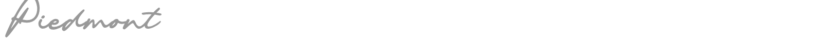 Piedmont font preview
