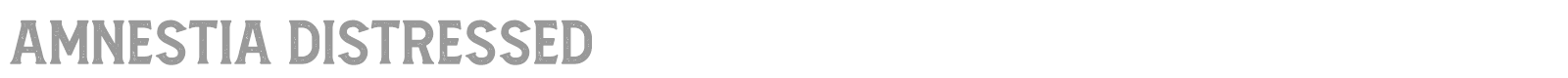 Amnestia Distressed font preview