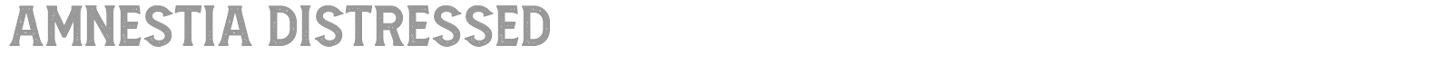 Amnestia Distressed font preview
