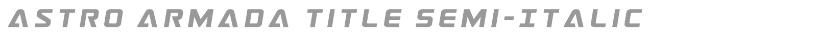 Astro Armada font preview