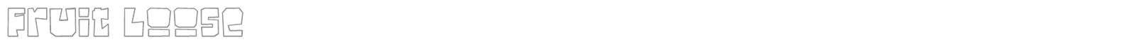 Fruit Loose font preview
