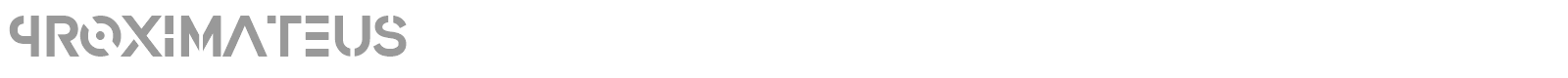 Proximateus font preview
