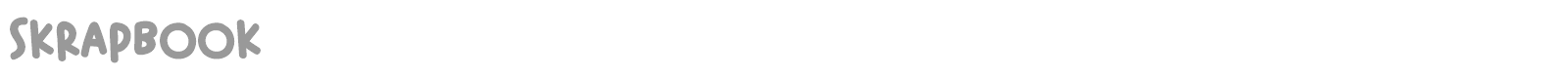 Skrapbook font preview