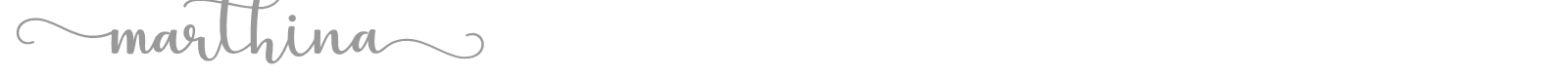 Marthina font preview