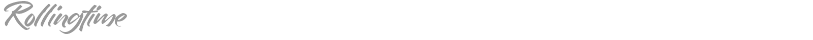 Rollingtime font preview