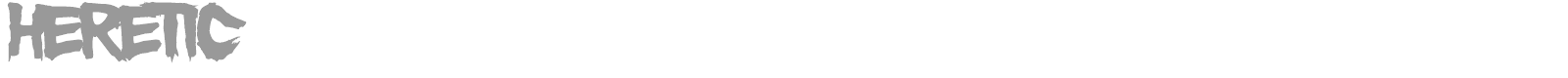 Heretic font preview