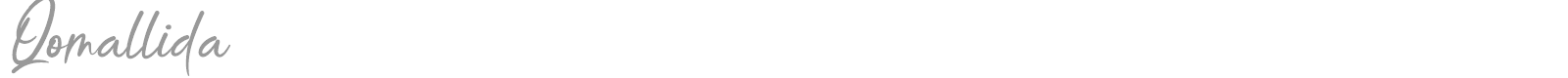 Qomallida font preview