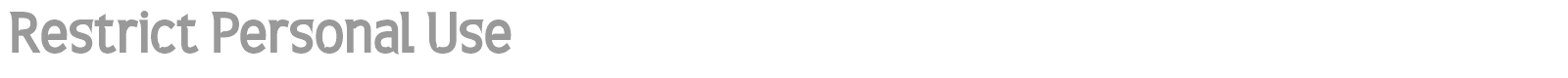 Restrict font preview