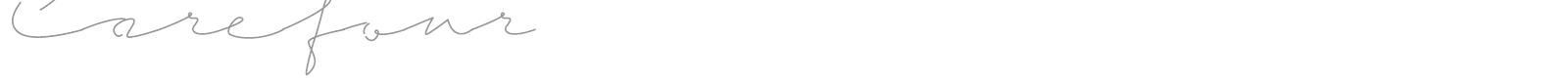 Carefour font preview
