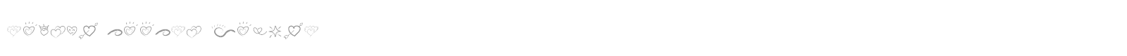 Loveya Script font preview