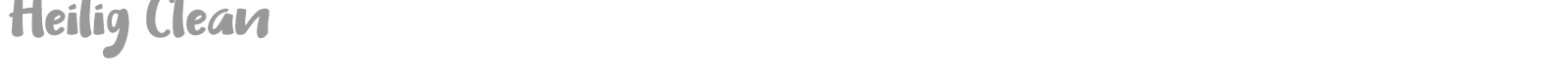 Heilig font preview