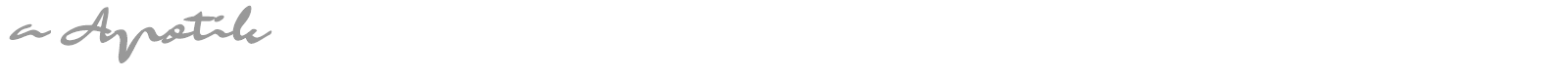 a Apotik font preview