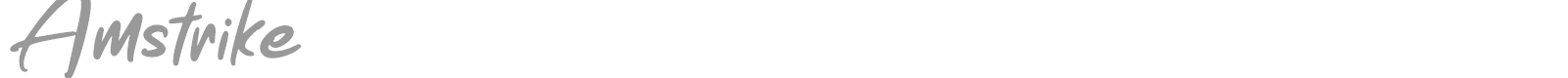 Amstrike font preview