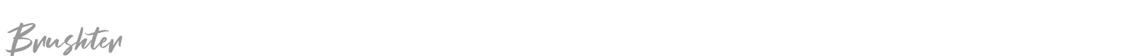 Brushter font preview