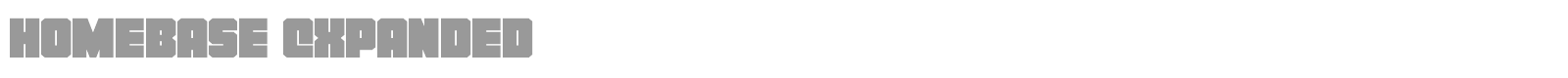 Homebase font preview