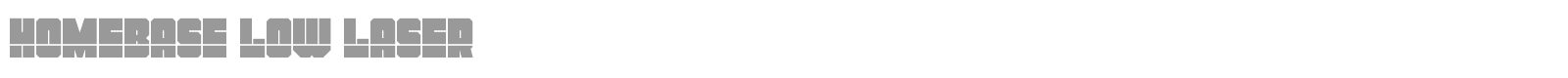 Homebase font preview