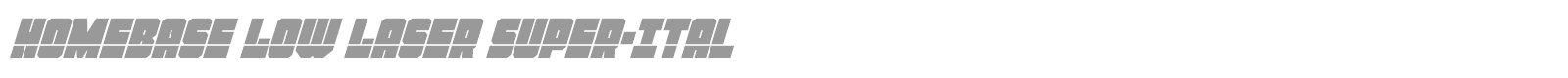 Homebase font preview