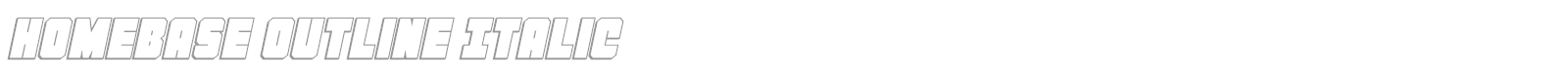 Homebase font preview