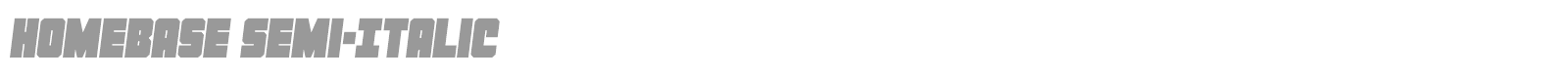 Homebase font preview