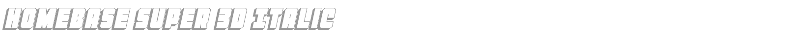 Homebase font preview