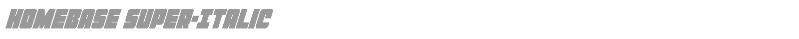 Homebase font preview
