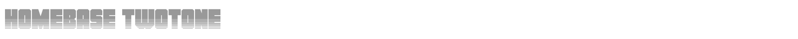 Homebase font preview