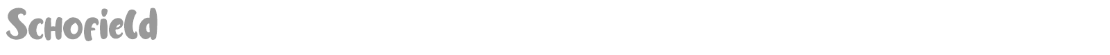 Schofield font preview