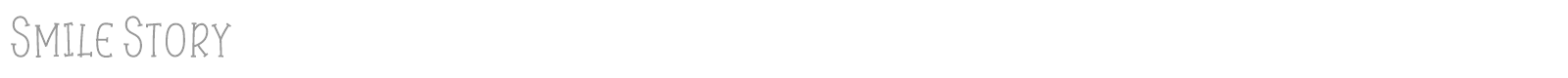 Smile Story font preview