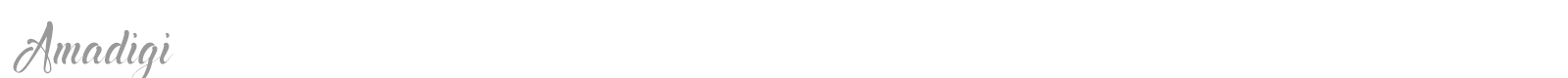 Amadigi font preview