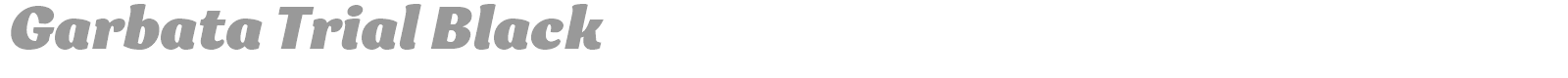 Garbata font preview