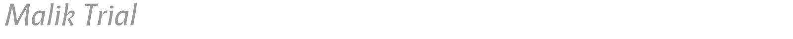 Malik font preview