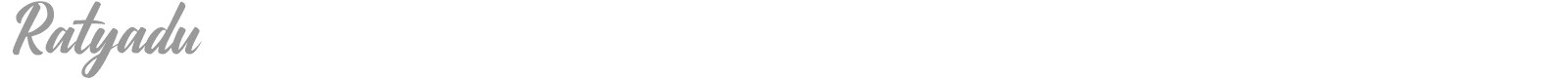 Ratyadu font preview