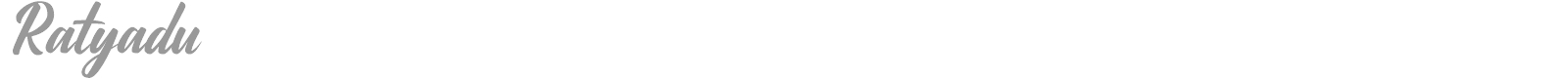 Ratyadu font preview
